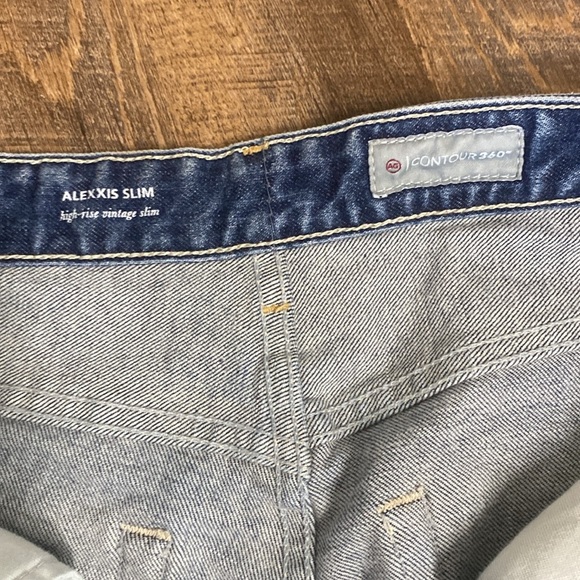 AG ADRIANO GOLDSCHMIED ALEXXIS SKIM HIGH-RISE VINTAGE SLIM IN 10YELL 360CONTOUR - Picture 10 of 12